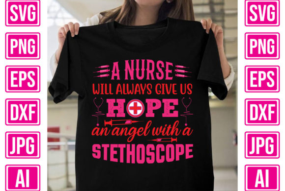 A Nurse Will Always Give Us Hope, an Angelic Design