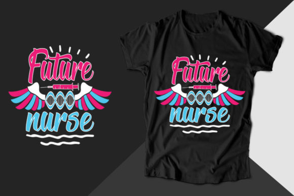 Future Nurse T-shirt: A Stylish Embroidery Choice