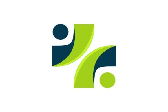 Human Plus Medical Logo: A Clean, Modern Embroidery Design