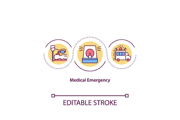 Medical Emergency Concept Icon: A Designer's Review