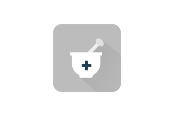 Medical Icon - Medicine Bowl: A Versatile Design