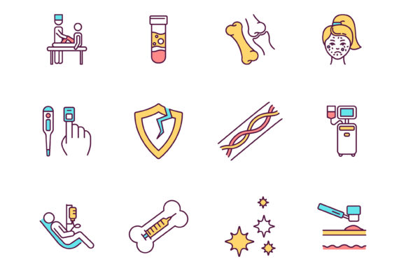 Medical Procedures RGB Color Icons: A Designer's Take