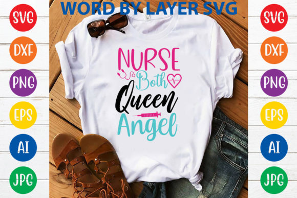 Nurse Both Queen Angel: A Versatile Embroidery Design