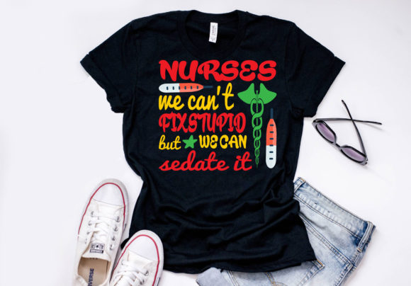 Nurse Quote Design: A Bold Statement for Embroidery