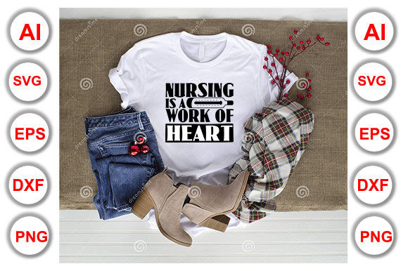 Nurse Quote Design: A Heartfelt Embroidery Choice