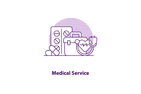 Review: Medical Service Creative UI Icon for Embroidery